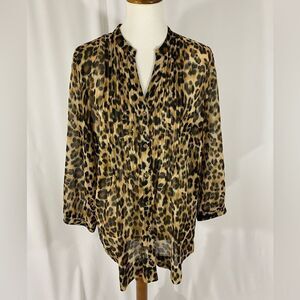 Charter Club On Trend Leopard Print Tunic